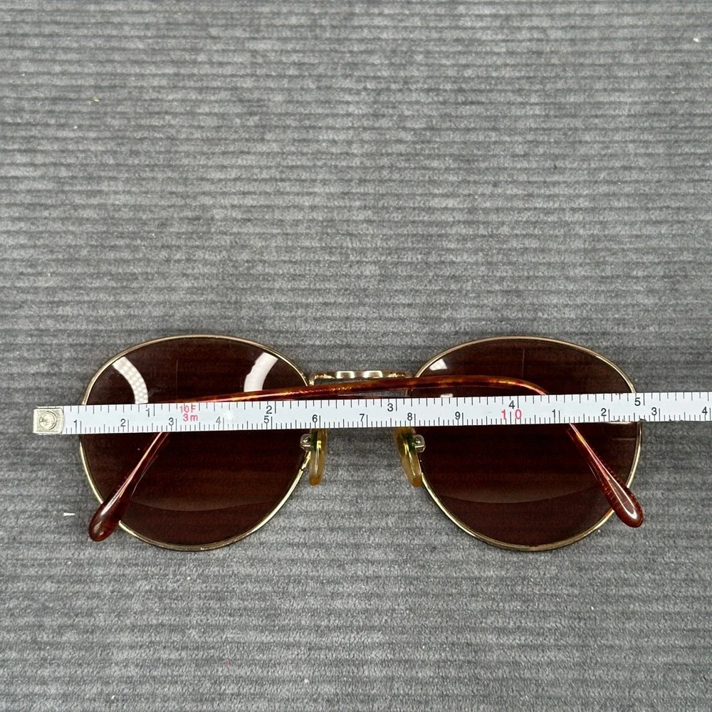 Guess GU 800 Dekland DA Round Tortoise Gold Y2K Sunglasses Vintage Style‎ Korea